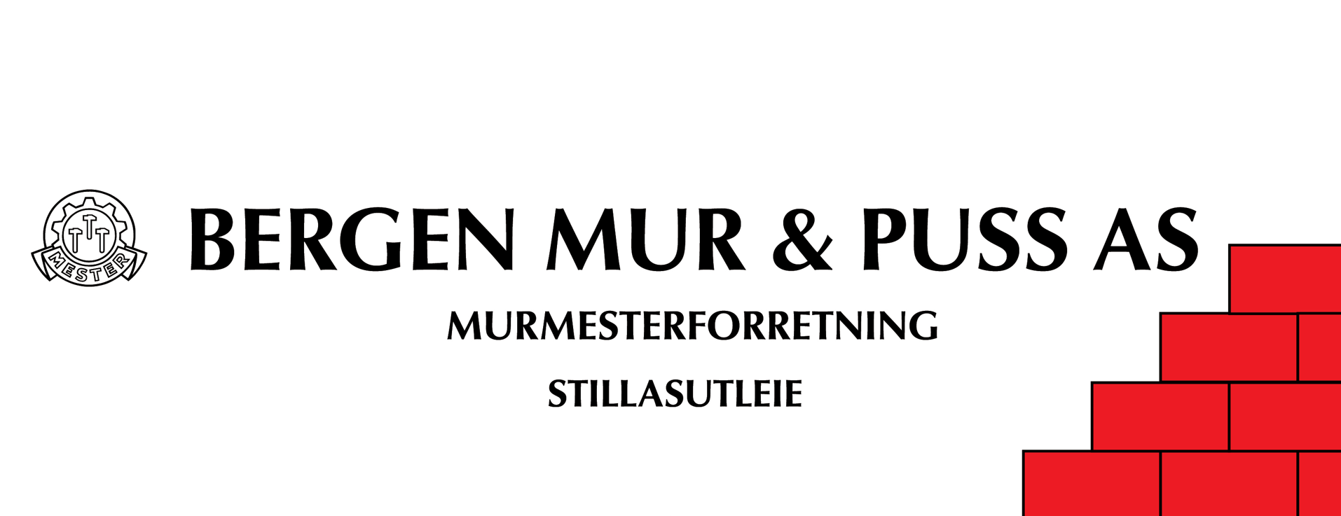 Logo, Bergen Mur & Puss AS
